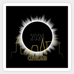 Eclipse 2024 - Cleveland Sticker